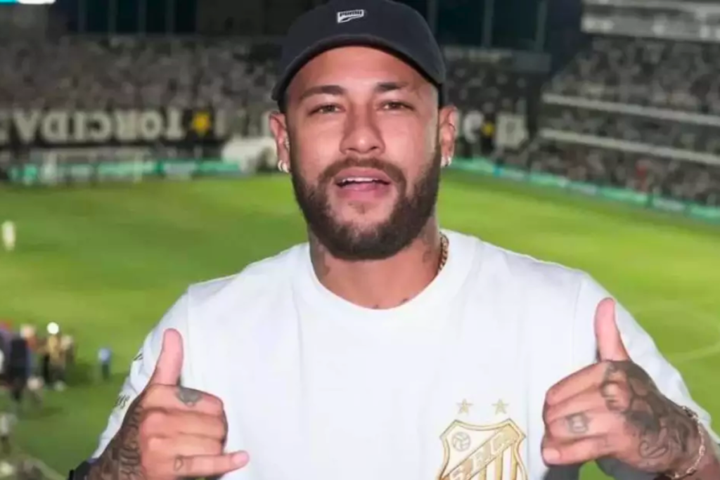 A presença de Neymar e a ocorrência da torcida santista